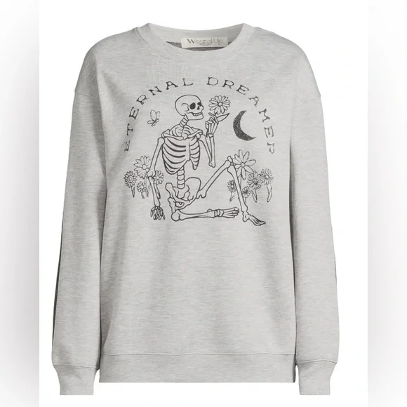 Eternal Dreamer Women's Juniors Graphic Sweatshirt - Picture 3 of 4